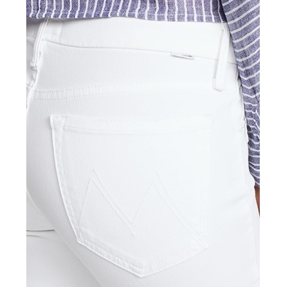 Mother The Looker Crop Glass Slipper Jeans - Picture 5 of 8